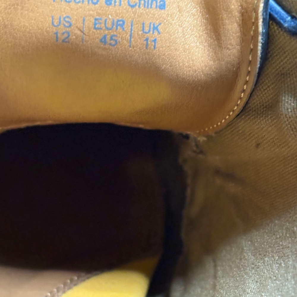 Men's Aldo Blue Oxford Shoes - Picture 3 of 6